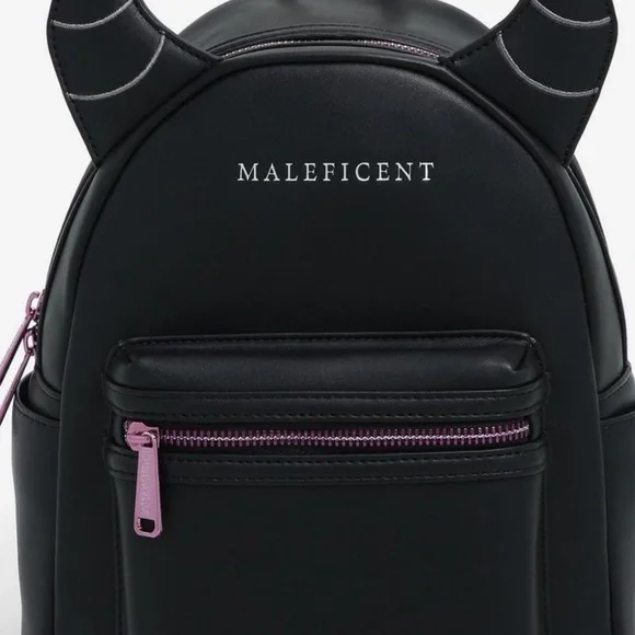 Loungefly Disney Sleeping Beauty Maleficent Minimalist Figural Mini Backpack Loungefly Disney Sleeping Beauty Maleficent Minimalist  main image 4